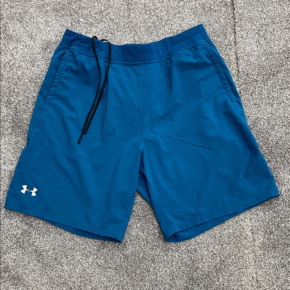 Under Armour Men's Vibrant Blue Athletic Shorts